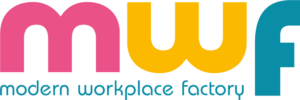 Logo Modern workplace factory